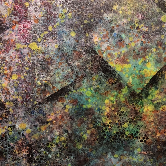 HANDCRAFTED Painting Abstract Artwork HANDPAINTED HANDMADE Wall Art Decor - Picture 16 of 16